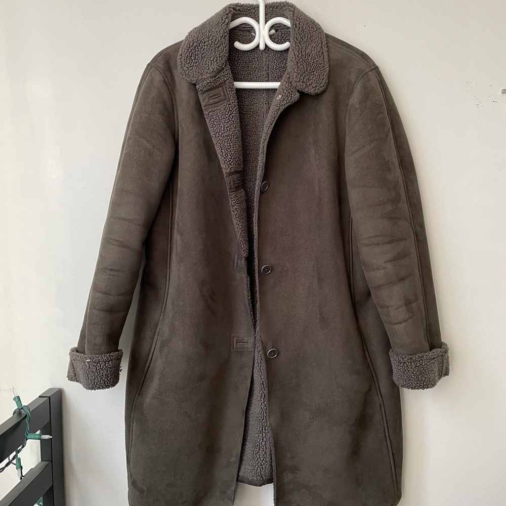 Suede Coat
